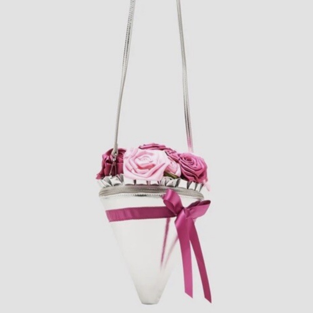 KITSCH SOMETHIN NEW Pink Bouquet Bag - Picture 3 of 4